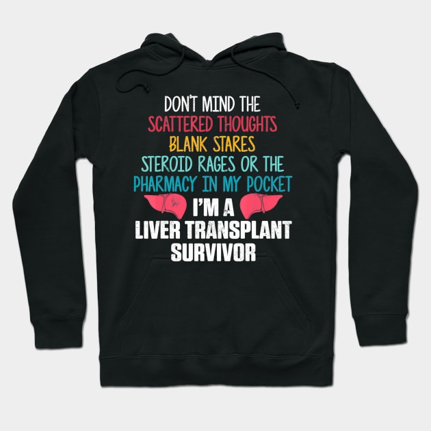 Liver transplant survivor pharmacy organ warrior Hoodie by Tianna Bahringer